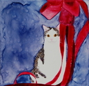 Painting--Watercolor-AnimalsThe Gift