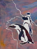 Painting--Acrylic-WildlifeThe Trio