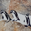 Mixed Media--On Paper-Non-representationalYou Coming?