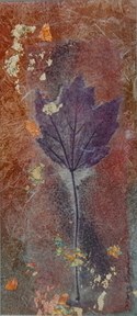 Mixed Media--On Paper-RepresentationalMaple in Purple