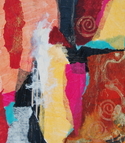 Mixed Media--On Paper-Non-representationalOld Town Streets