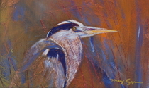 Painting--Acrylic-WildlifeThe Heron