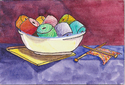 Painting--Watercolor-Still Life
