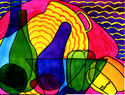 Painting--Watercolor-Abstract