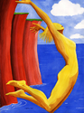 Painting--Watercolor-Allegorical