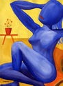 Painting--Watercolor-Allegorical