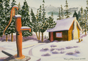 Painting--Watercolor-Landscape