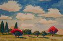 Painting--Watercolor-Landscape