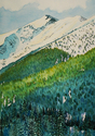Painting--Watercolor-Landscape