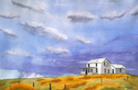 Painting--Watercolor-Landscape