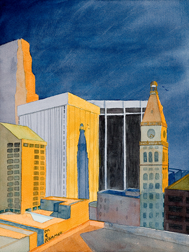 Painting-Cityscape-