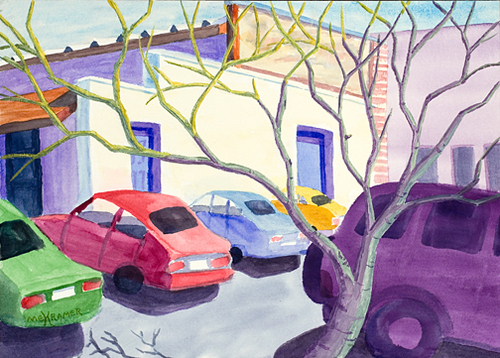 Painting-Cityscape-