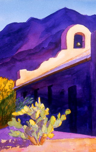 Painting-Landscape-San Pedro Chapel