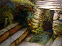 Painting-Sheila Na Gig at St. Gobnait's Well