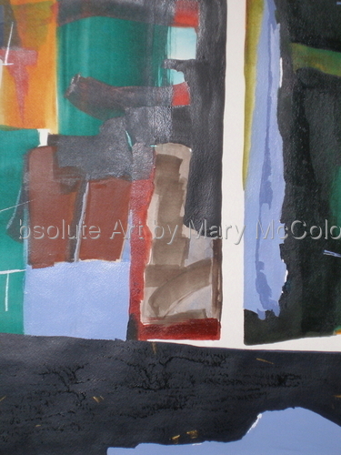 Painting-Acrylic-Town and Country