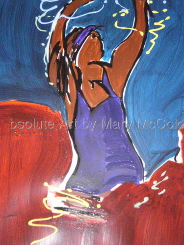 Painting-Acrylic-Dance II