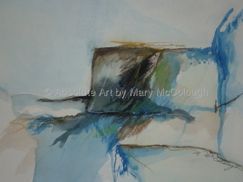 Painting-Glacier Study