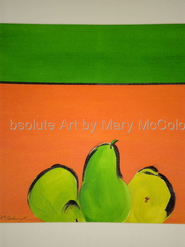 Painting-Acrylic-Pear-ee