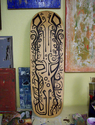 Painting--Acrylic-Abstractunfinished deck