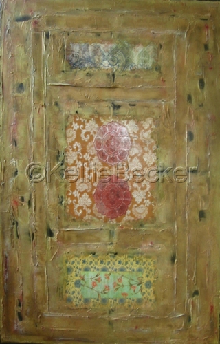 Mixed Media-Non-representational-untitled #60