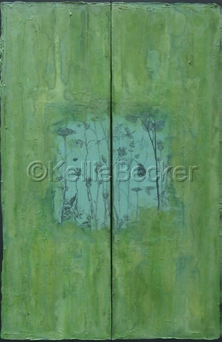 Mixed Media-Non-representational-untitled #70