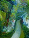 Woman in a Garden