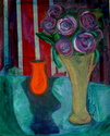still life w/ orange vessel