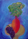blue still life