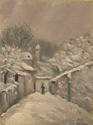Winter Scene, after Sisley