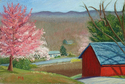 Bloom and Barn, Frelighusen Arboretum
