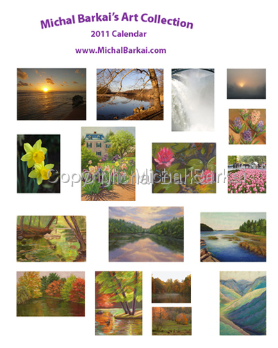 Michal Barkai Art Collection - 2011 calendar