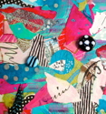Mixed Media--On Canvas-Non-representationalJungle Joy