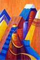 Painting--Acrylic-SurrealismMy Father's Footpath