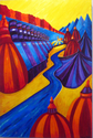 Painting--Acrylic-LandscapeCapitol Hills
