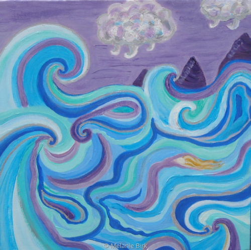 Painting-Surrealism-Washed Away