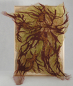 Fiber Art--Embroidery-AbstractRed Neuron