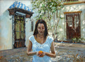 Myles Cavanaugh,miles Cavanaugh, landscape,landscape artists,snow scene,impressionism,plein air,cityscape, oil painting, color,representational,spain,europe, fine art, other,decorative,non figurative, impressionism, new jersey, canvas,figurative,bucks county artist,oil painting - Figurative Painting