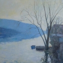 Delaware River Painting (thumbnail)