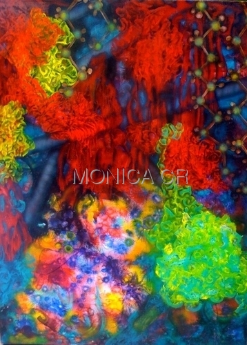 Painting-Acrylic-Interconnected