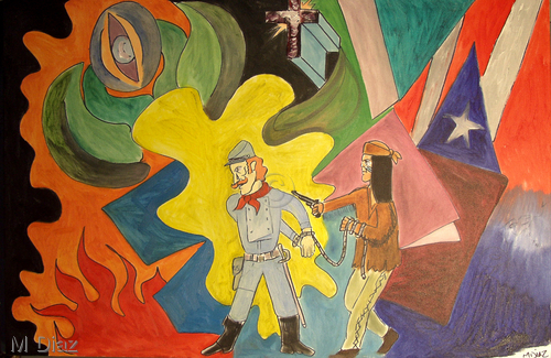 Painting-Abstract-free my land