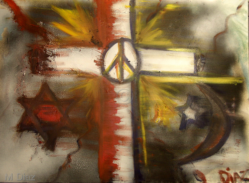 Painting-Abstract-my god