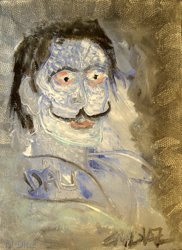 Painting-Portrait- rip dali