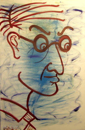 Painting-Abstract-the lawyer