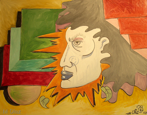Painting-ghost face
