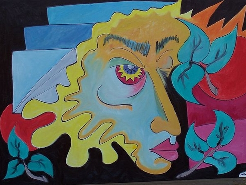 Painting-Abstract-the face