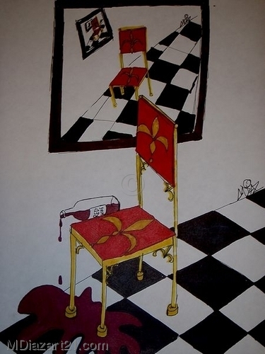 Drawing-Figurative-the chair