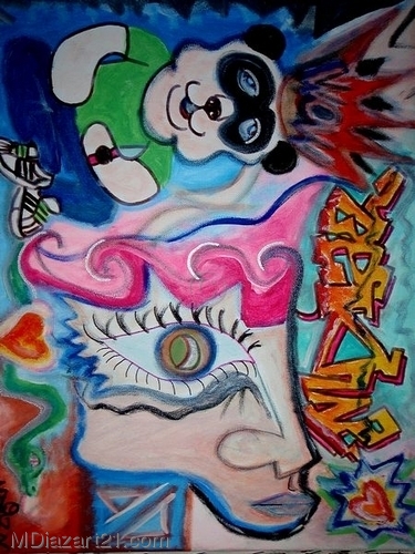 Painting-pandas dream