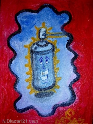 Painting-can smile