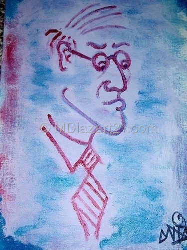 Painting-Abstract-smoke lawyer