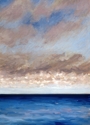 Merrilee Drakulich - Clouds over Ocean, Normandy, France (Cat. No. 201)